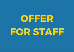 Offer for Staff